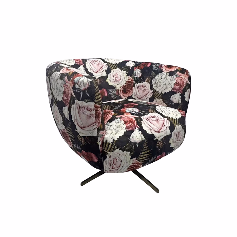 Peony Roses otočné kreslo