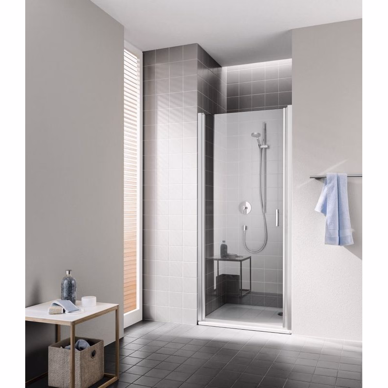 Kermi Kyvné dvere Cada XS 1WL 0900x2000 860-910 STR.LESK číre+Clean CK1WL09020VPK
