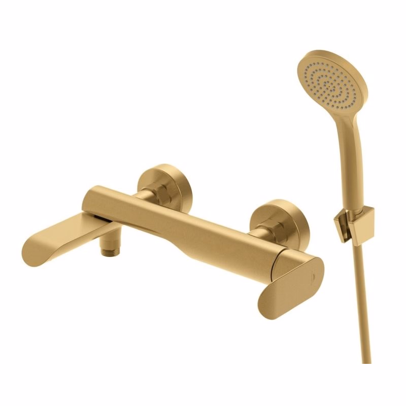 Rubineta - Vaňová batéria ULTRA U-10/K NEW GOLD s príslušenstvom OLBAU1KPGD8
