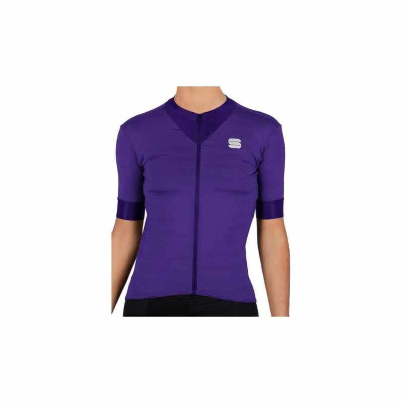 Dámsky cyklistický dres s krátkym rukávom SPORTFUL Kelly w short sleeve jersey, violet
