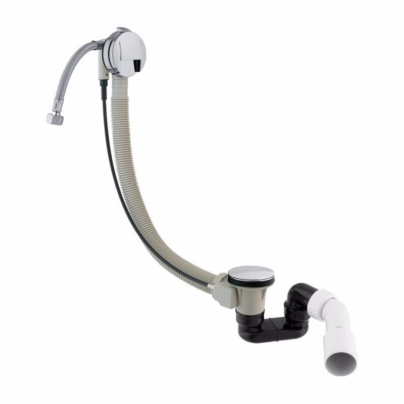 OMNIRES - CGS Sifón vaňový automat komplet s napúšťaním chróm /CR/ TK152-3.01+64-SCR