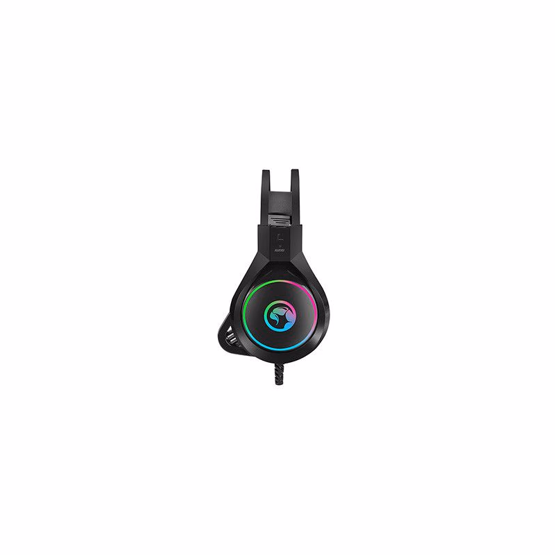 Marvo HG8901 sluchátka s mikrofónom, káblové, čierna, USB