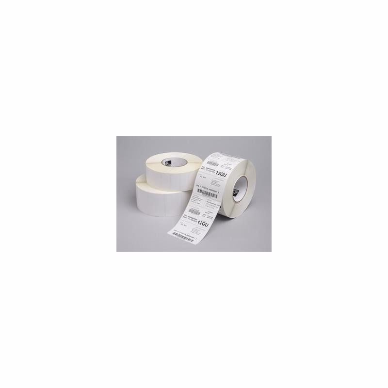 Zebra Label, Paper, 102x152mm; Direct Thermal, Z-Select 2000D, Coated, Permanent Adhesive, 25mm Core, Perforation
