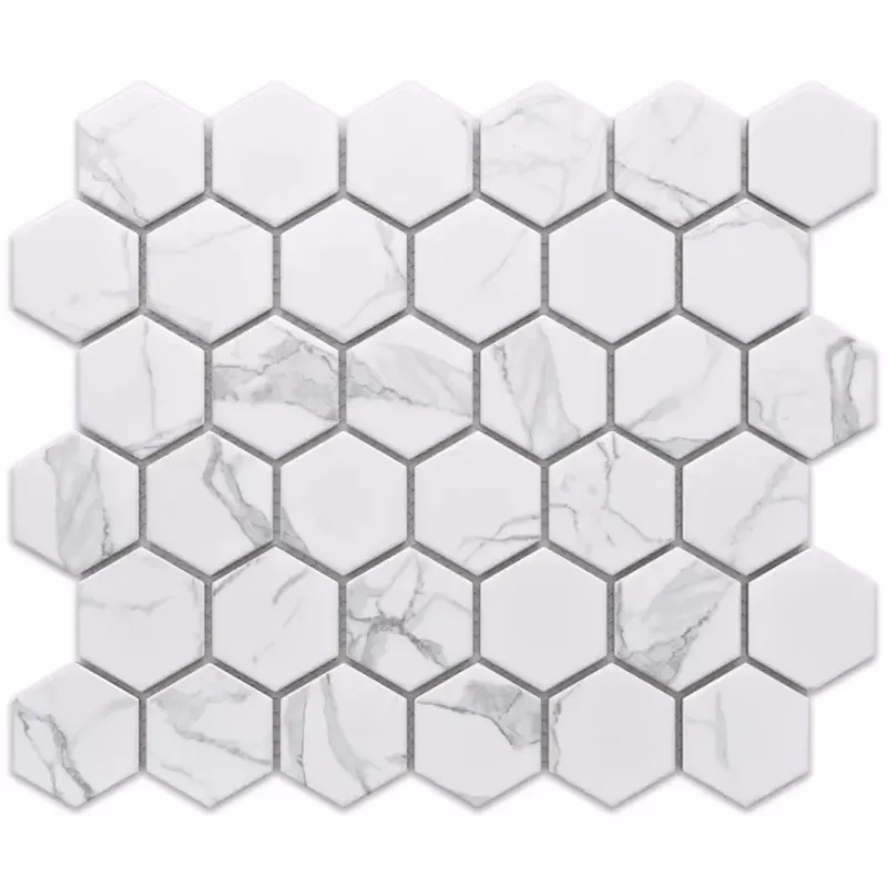 Mozaika hexagon Classic Carrara Mat 27,7/32,3