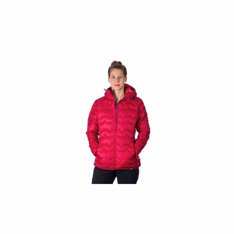 Dámska turistická bunda NORTHFINDER ELMA-510-cherry