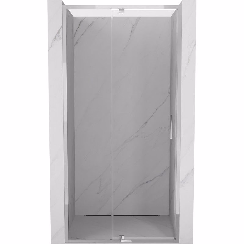 MEXEN - Exo sprchové dvere krídlové 120, transparent, chróm 819-120-000-01-00