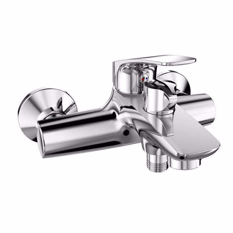 Mereo Vaňová nástenná batéria, Eve, bez príslušenstva, 150 mm, chróm CBV90104