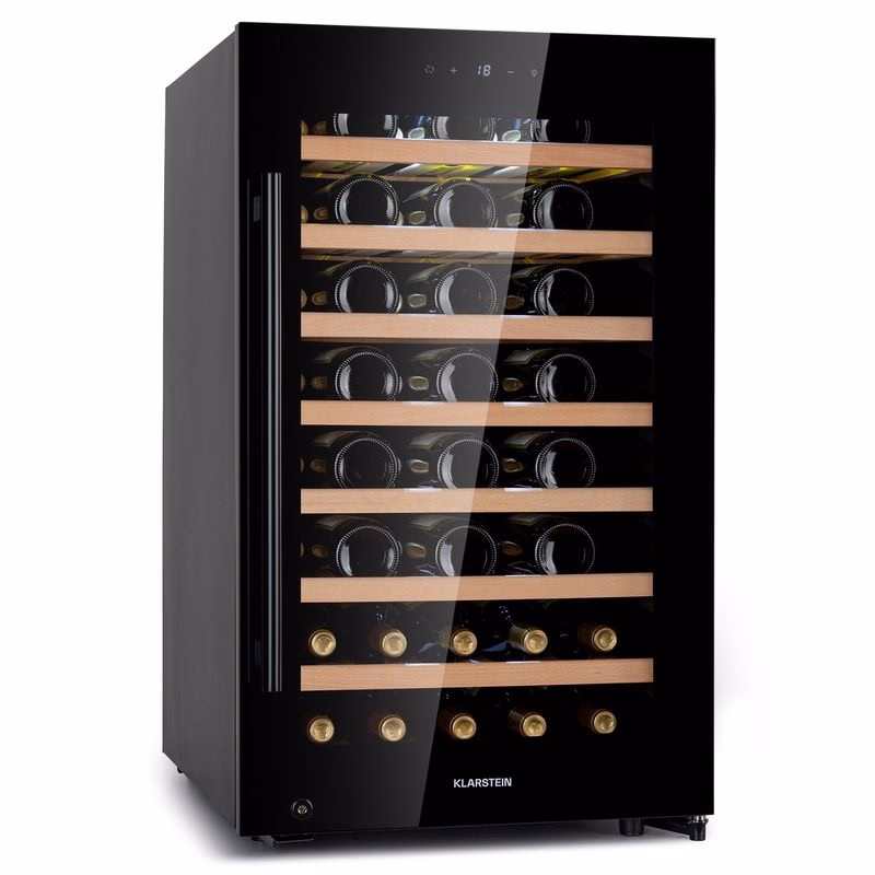 Klarstein Barossa 50 Uno, vinotéka, 120 l, 52 fliaš, 1 zóna, dotykový displej