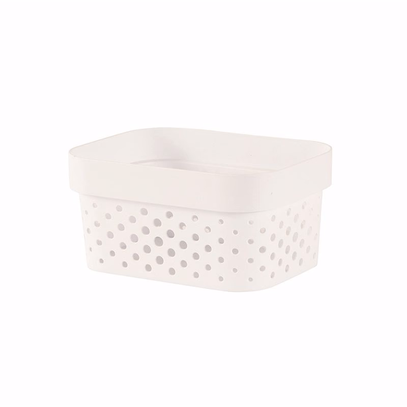 CURVER Úložný box INFINITY DOTS 1.4L | biela