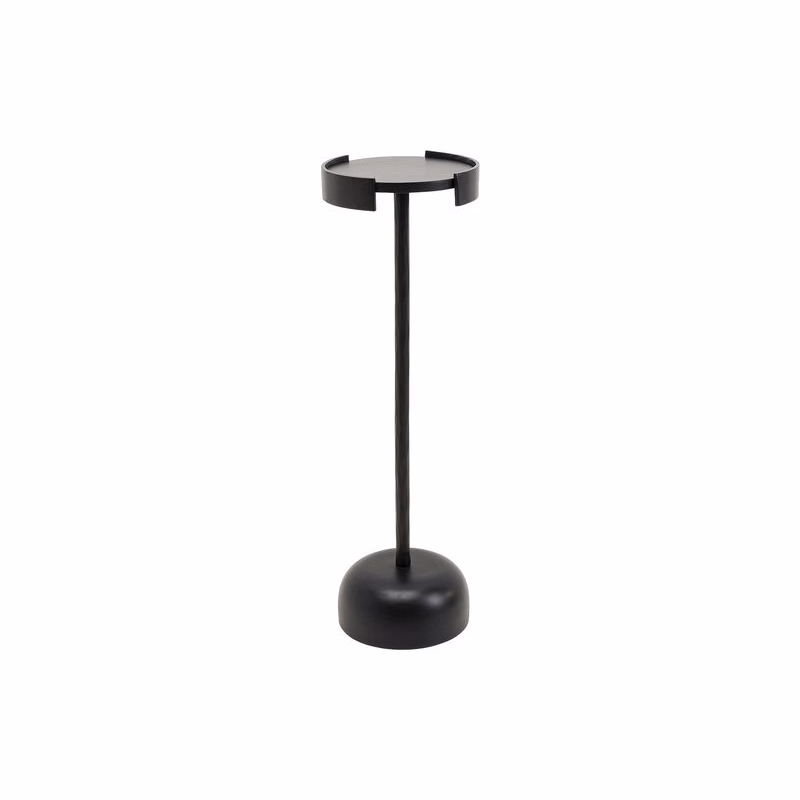 Bobo príručný stolík čierny Ø20 cm