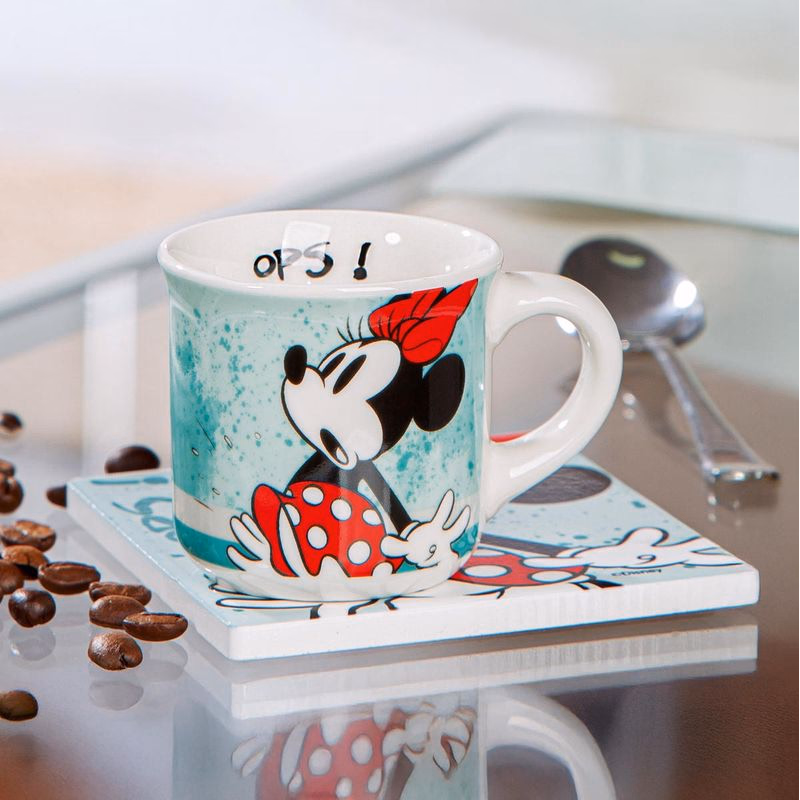 Šálka Minnie, zelená