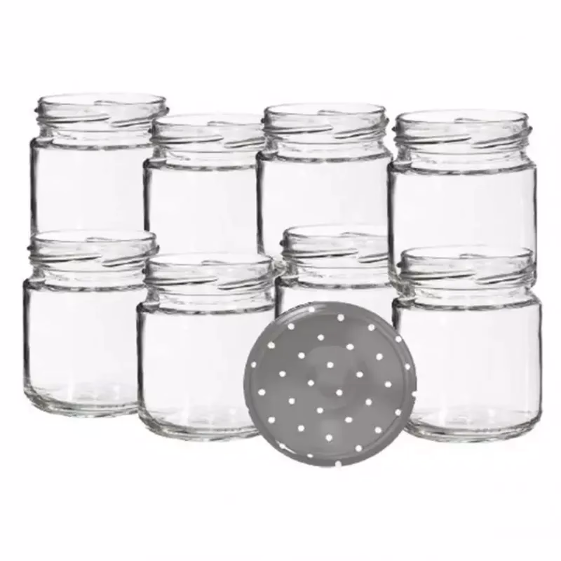 Zaváracie poháre s viečkom 40 ml 8 kusov