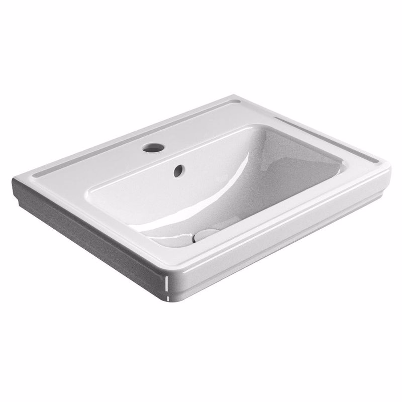 GSI - CLASSIC keramické umývadlo 60x46cm, biela ExtraGlaze 8731111