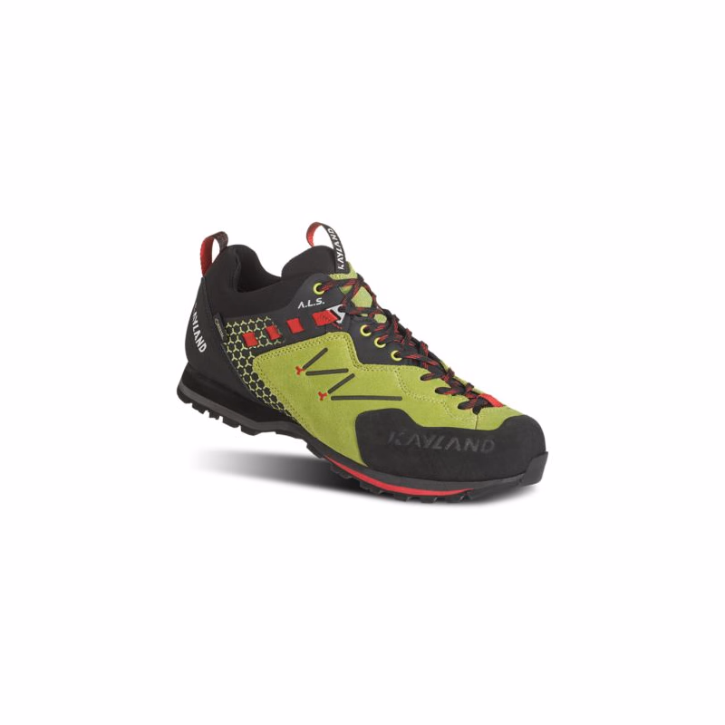 Pánska nízka turistická obuv KAYLAND Vitrik Gtx, Lime Black