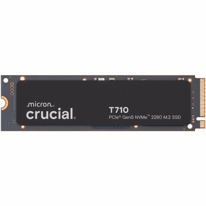 Crucial T710/4TB/SSD/M.2 NVMe/Čierna/5R