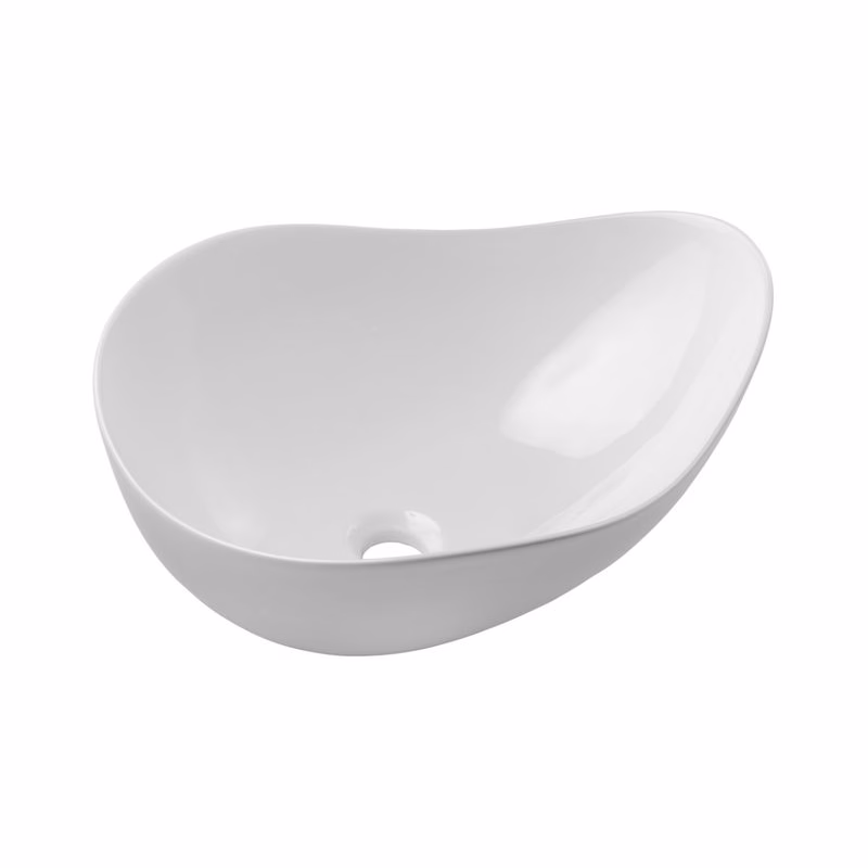 ArtCom Keramické umývadlo CLOUD E-6588 | biely lesk 51 x 39 cm