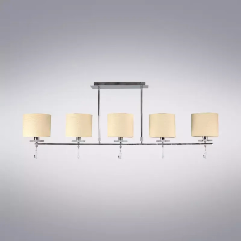 Estera Stropné svietidlo 5x40w E14 Chróm