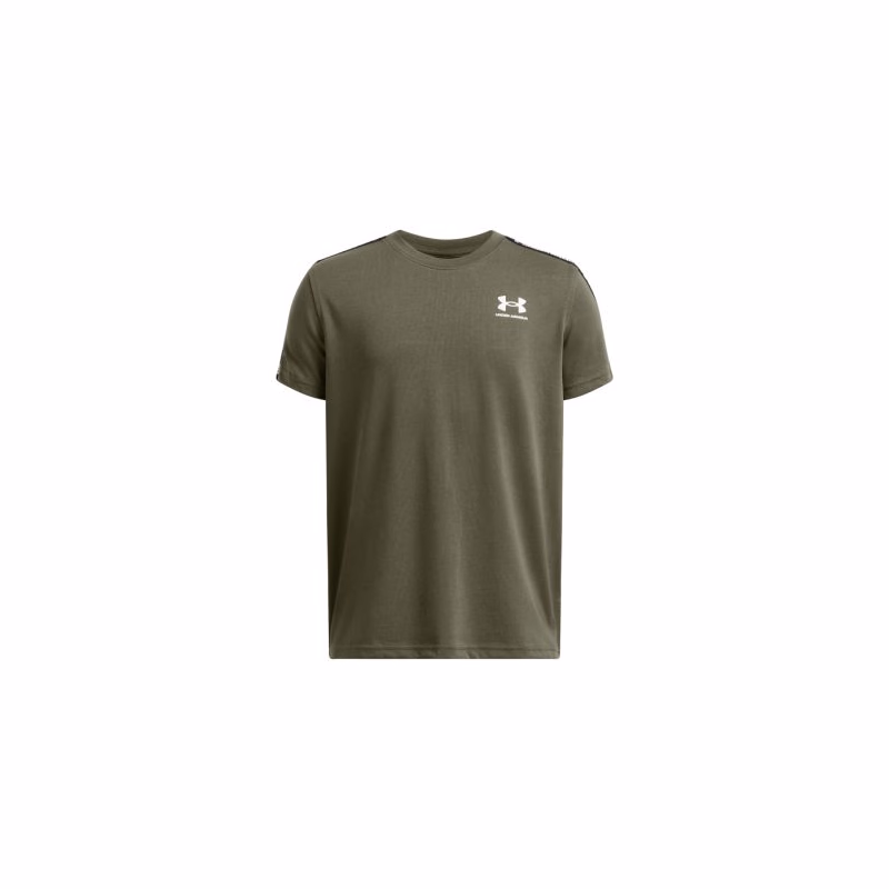 Chlapčenské tričko s krátkym rukávom UNDER ARMOUR UA B Sportstyle Taped SS-GRN