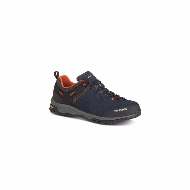 Pánska nízka turistická obuv TREZETA Raider Wp, Dark blue Orange