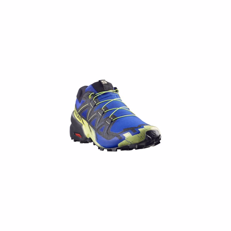 Pánska bežecká trailová obuv SALOMON Speedcross 6 M bluing black acid lime