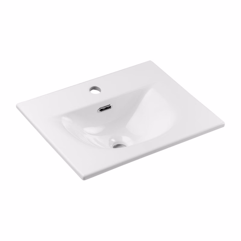 ArtCom Keramické umývadlo SKY3 50 | biely lesk 50 cm