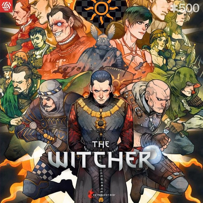 GLO GAMING PUZZLE: THE WITCHER NILFGAARD