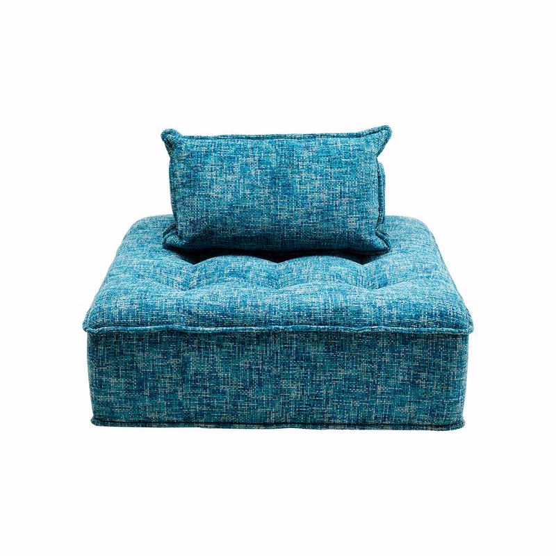 Element Portofino kreslo sivo-modré