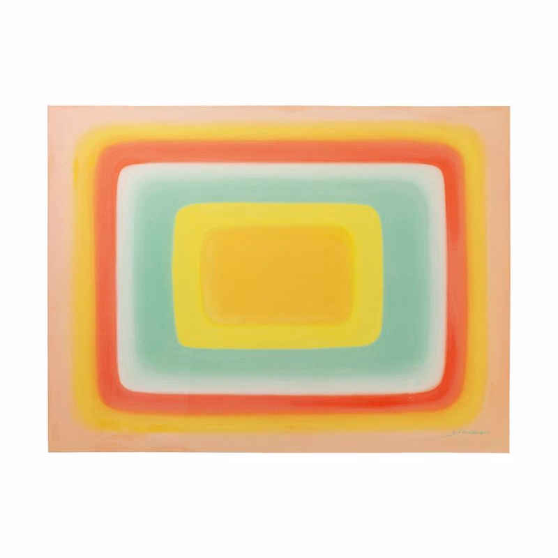 Tendency obraz žltý 120x160 cm