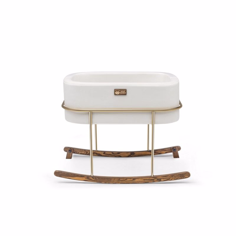 Cradle Hier Metal - White, Gold
