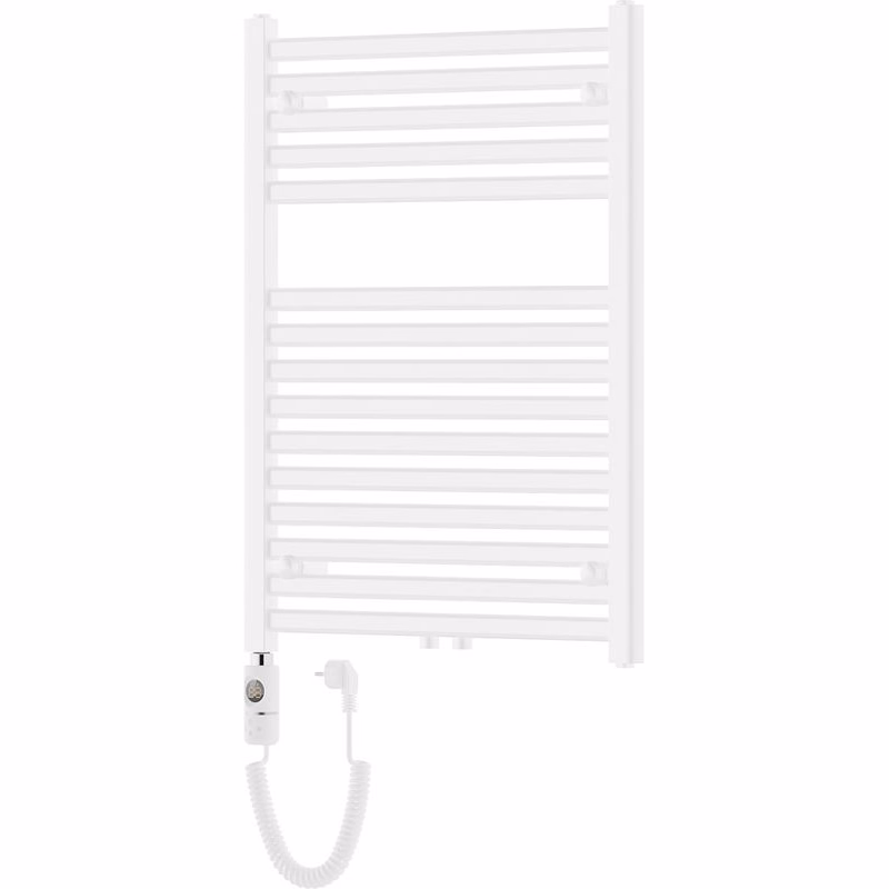 MEXEN/S - Hades radiátor + vykurovacia tyč 800 x 600 mm, 600 W, biela W104-0800-600-2600-20