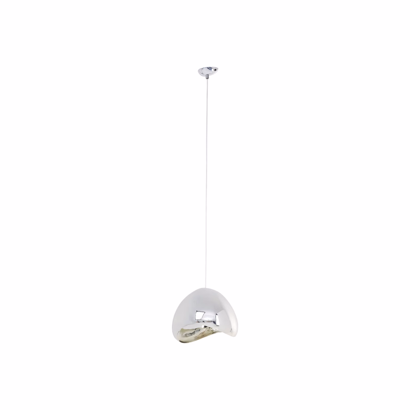 Závesná lampa Cloud Beam strieborná 45 cm
