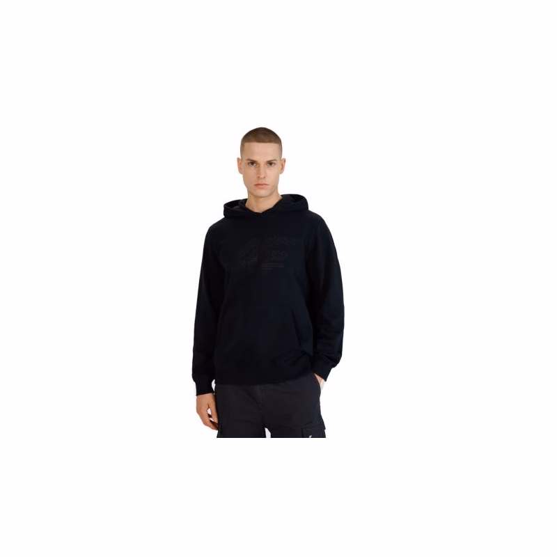 Pánska mikina s kapucňou 4F SWEATSHIRT M1585-20S-DEEP BLACK