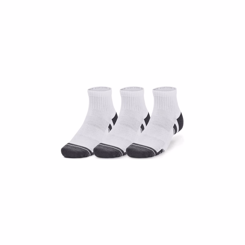Ponožky UNDER ARMOUR 3 PACK-UA Performance Tech Qtr-WHT
