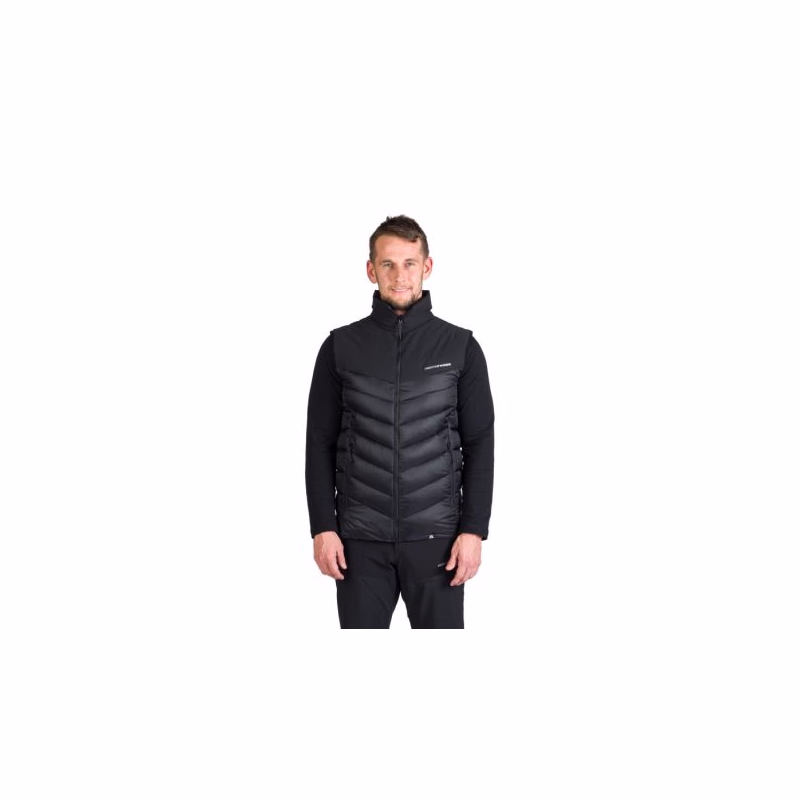 Pánska turistická vesta NORTHFINDER FILIPPO-270blackblack