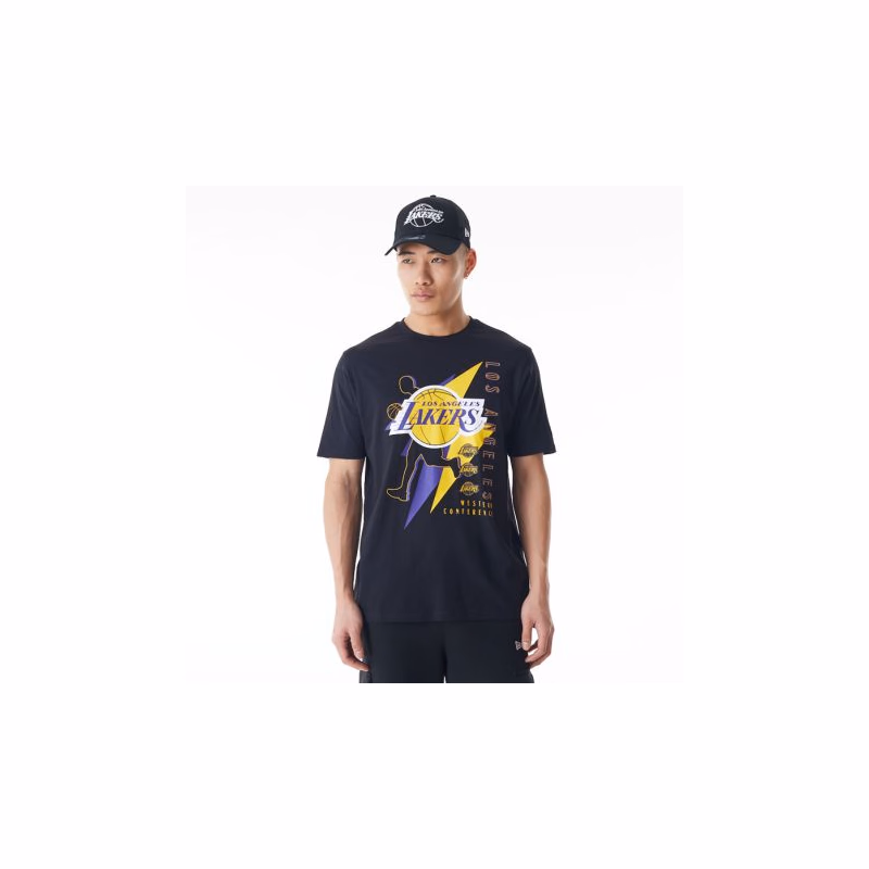 Tričko s krátkym rukávom NEW ERA NBA Player graphic table tee LOSLAK