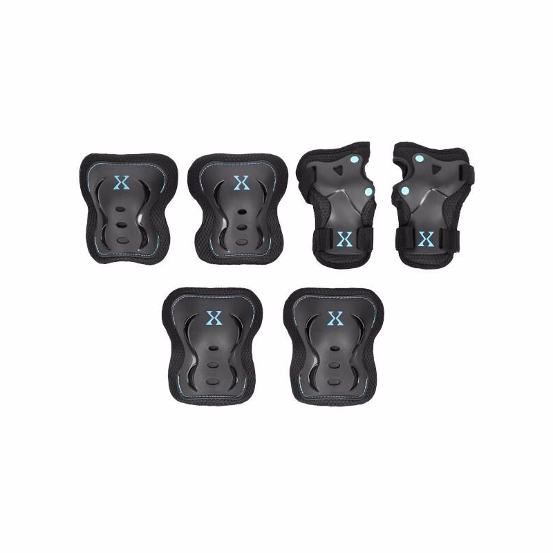 Súprava chráničov NEX BLACK-BLUE, L