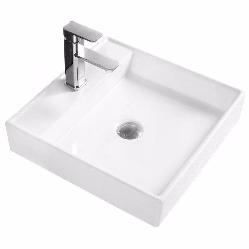 MEXEN - Blanca umývadlo na dosku 44x44 cm biela 21624400