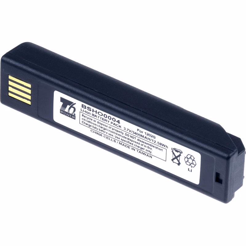 Batéria T6 Power pre Honeywell Voyager 1202, Xenon 1902, 1911i, 3820, 3400mAh, 12,5Wh, Li-ion