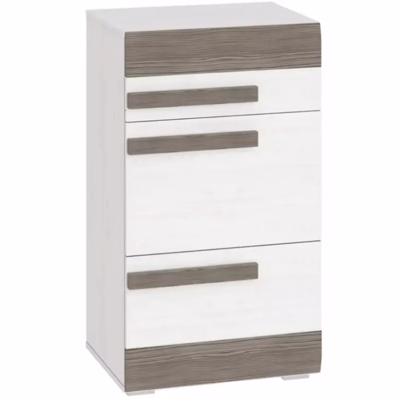 Skrinka na topánky Blanco 20 96 borovica snežná/new grey