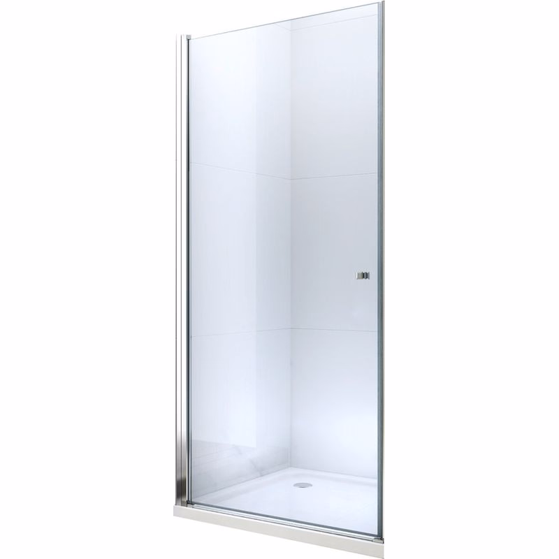 MEXEN - Pretoria sprchové dvere krídlové 65, transparent, chróm so stenovým profilom 852-065-000-01-00