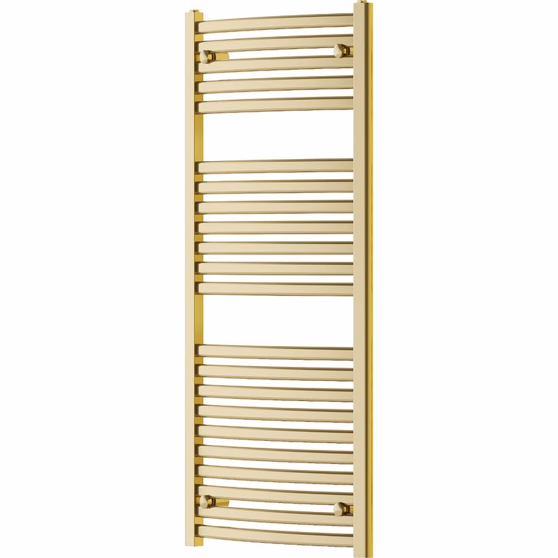 MEXEN - Helios vykurovací rebrík/radiátor 1200 x 500 mm, 448 W, zlatá W103-1200-500-00-50