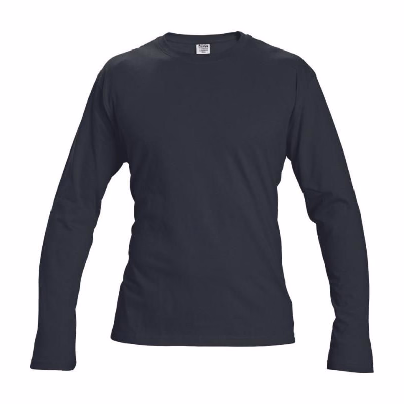 CAMBON tričko dlhý rukáv čierna L