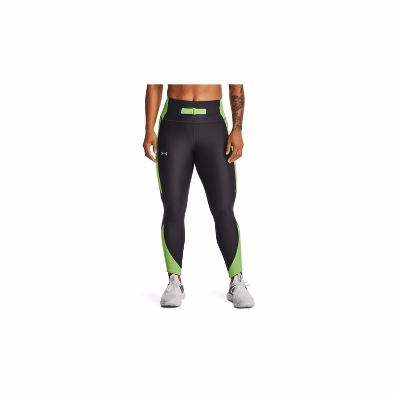 Dámske kompresné legíny UNDER ARMOUR HG Armour Ankle Leg NE-GRY
