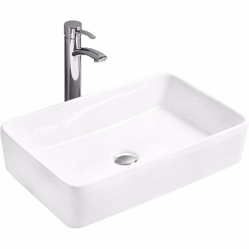 MEXEN - CATIA umývadlo na dosku 61x41cm biela 21316100