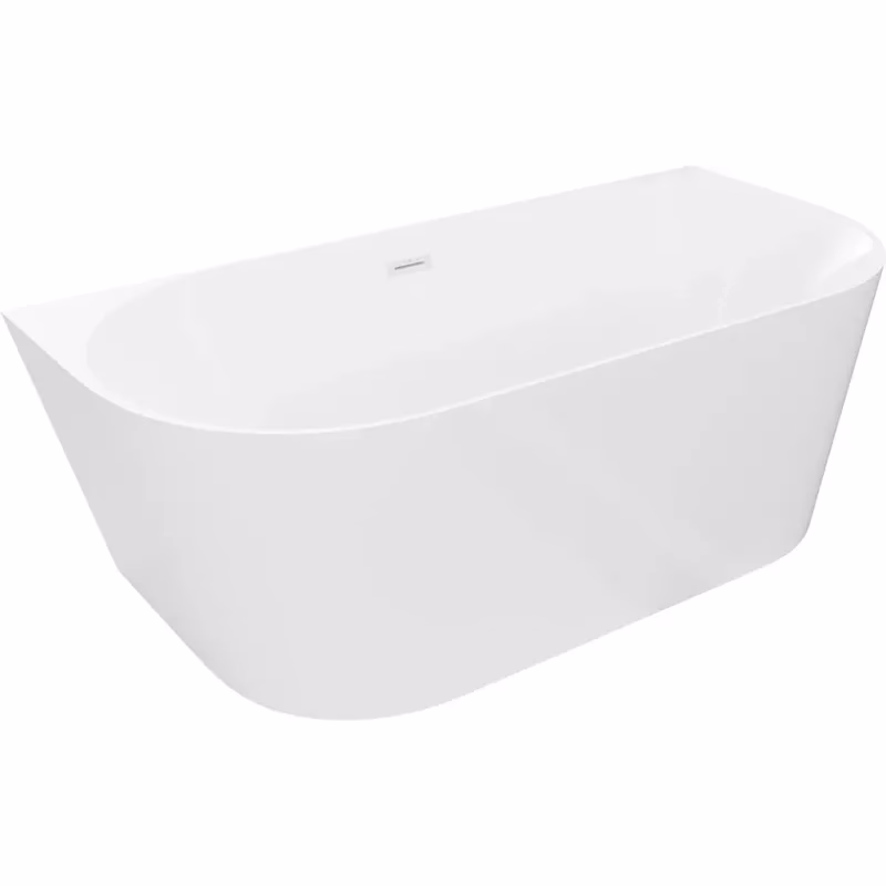 MEXEN - OVAL SLIM voľne stojaca vaňa 170x80, biela bez krytky prepadu a zátky 52661708000-SS