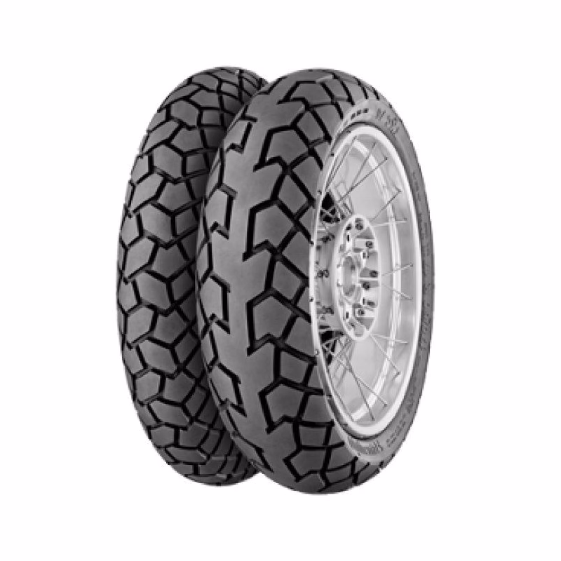 Continental TKC 70 ( 130/80-17 TL 65T zadné koleso, M+S označenie, M/C )