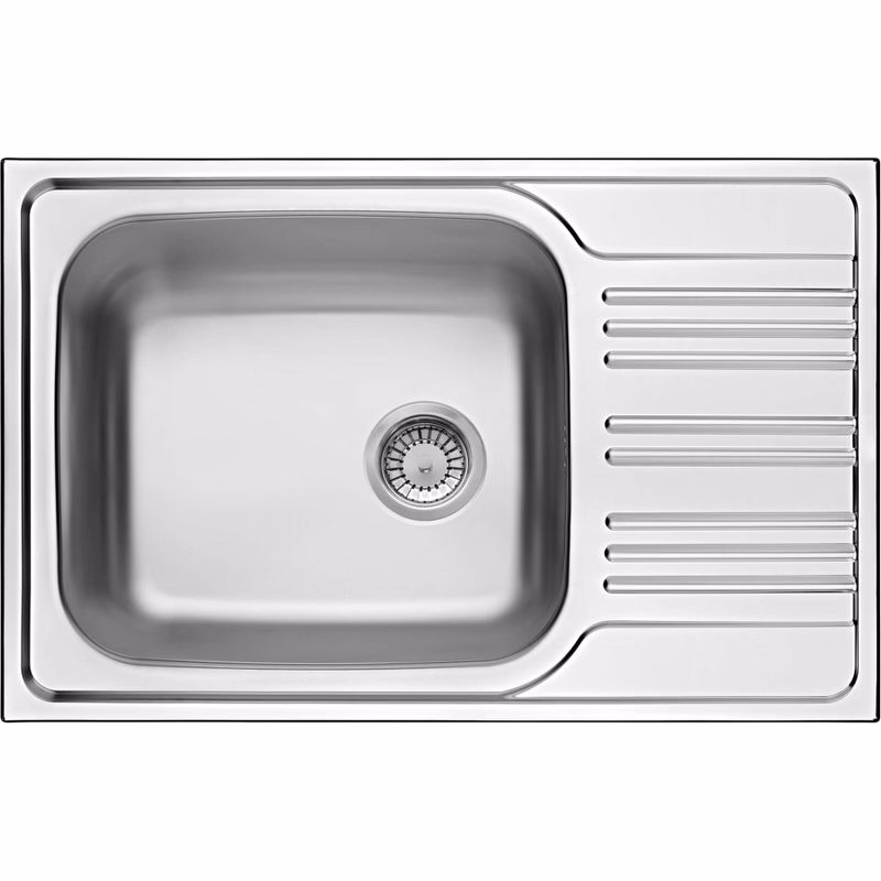 DEANTE DEANTE - Xylo nerez satin - Nerezový drez, 1 - bowl s odkvapkávačom ZEX_011B