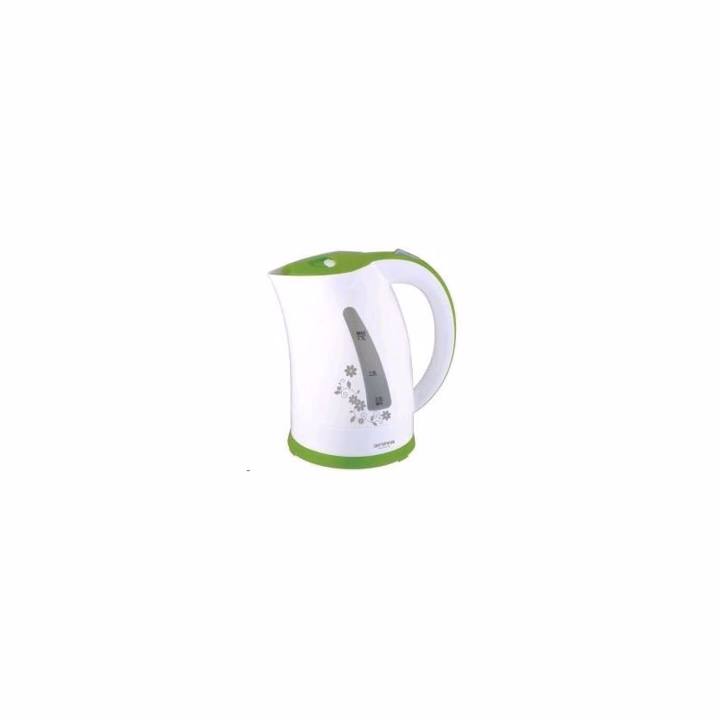 Orava VK-3417 G rýchlovarná kanvica, 2000 W, 1.7 l, automatické vypnutie, biela / zelená