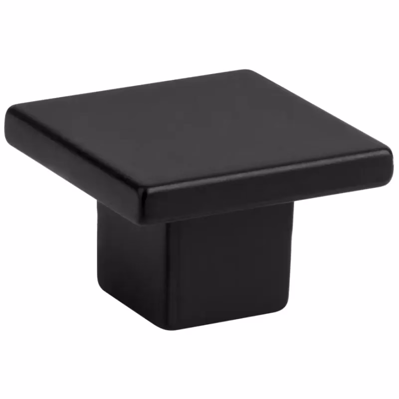 Nábytková kľučka Arca 30x30 mm plast čierna matná
