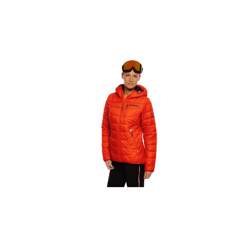 Dámska bunda na skialp EVERETT Insulata Primaloft jckt W red